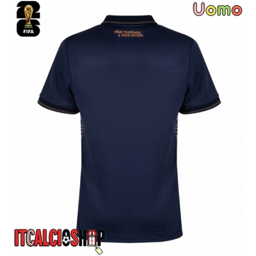 Ecuador Seconda Maglia Mondiali 2026 Manica Corta